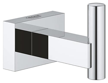 GROHE Essentials Cube - Bademantelhaken (Metall, verdeckte Befestigung, langlebige Oberfläche), chrom, 40511001 im Sale